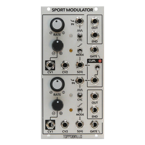Toppobrillo Sport Modulator 2 Eurorack Modulation Module (Silver)