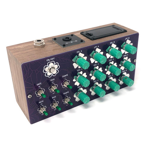Jeanie Hana Desktop Drone Synthesizer (Purple + Green)