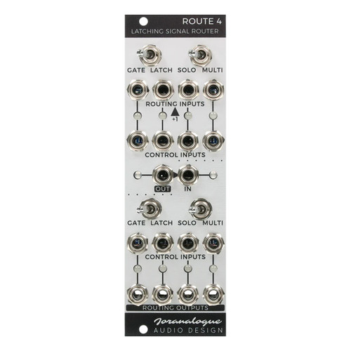 Joranalogue Route 4 Eurorack Signal Routing Module