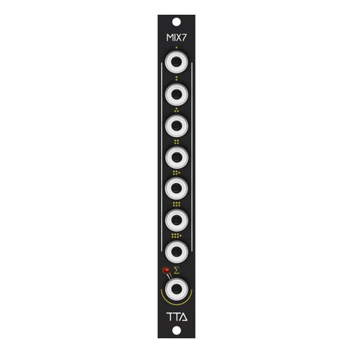 Tiptop Audio MixZ Low Noise Dual Mixer Eurorack Module (Black) at