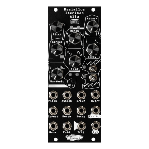 Noise Engineering Basimilus Iteritas Alia Eurorack Drum Synth Module (Black)