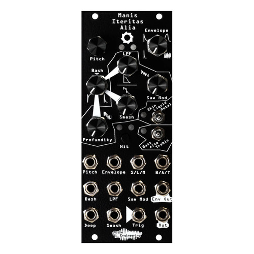 Noise Engineering Manis Iteritas Alia Eurorack Drum Synth Module (Black)