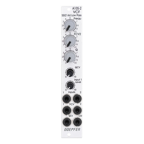 Doepfer A-105-2 24db Low Pass Filter Eurorack Module (SSI Type)