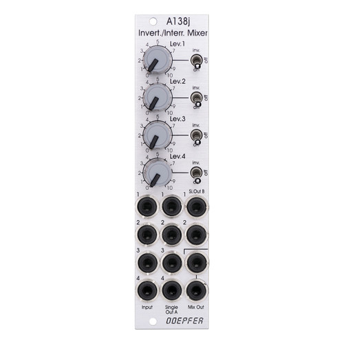 Doepfer A-138j Inverting/Interrupting Mixer Eurorack Module (Janus)