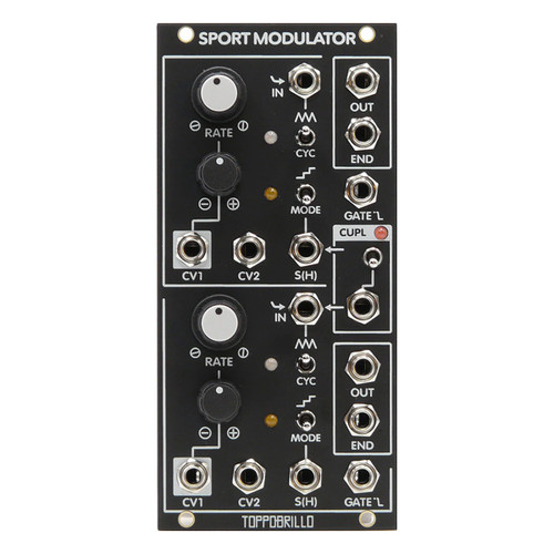 Toppobrillo Sport Modulator 2 Eurorack Modulation Module (Black)