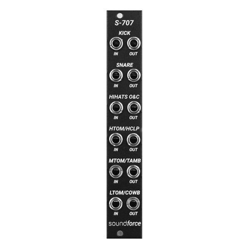 SoundForce Samples 707 Eurorack Drum Module