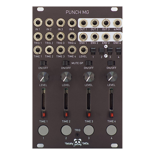 Patching Panda Punch MG Eurorack Mixer & Envelope Module