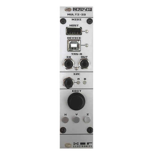 XOR Electronics NerdSeq Eurorack Tracker Sequencer Module (Grey