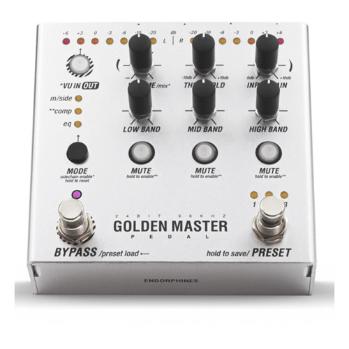 Endorphin.es Golden Master Stereo Dynamics Processor Pedal