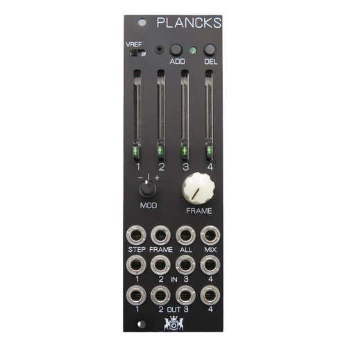 Michigan Synth Works Plancks II Eurorack Mixer module (Black)