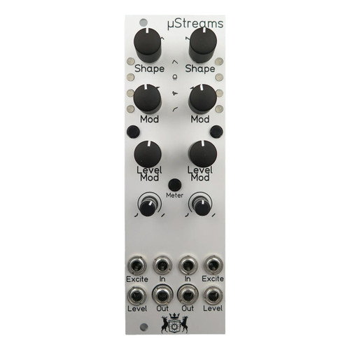 Michigan Synth Works uStreams II Eurorack Dual Dynamics Gate Module (Silver)