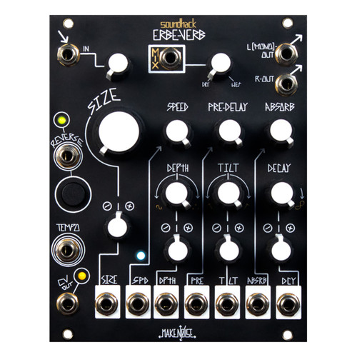 Make Noise Erbe-Verb Eurorack Reverb Module (Black) (pre-order)