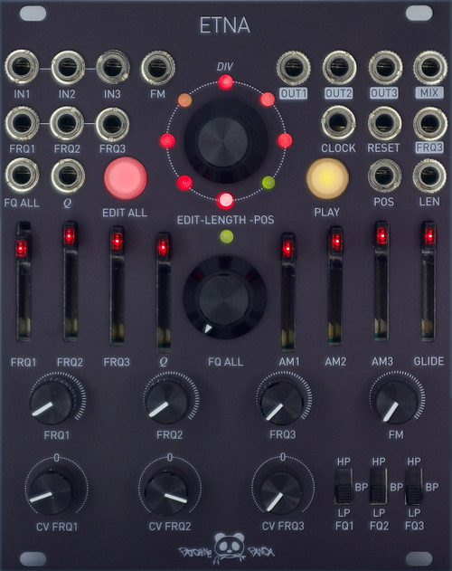 Analog Sweden SWEnigiser Proto VCFA Eurorack Filter Module (Black