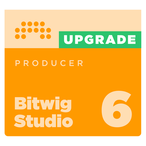 Bitwig Studio Producer 6 Upgrade From Essentials/16-Track (Download Version)