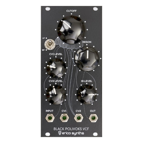 Erica Synths Black Polivoks Eurorack VCF Module (V2) at Signal Sounds