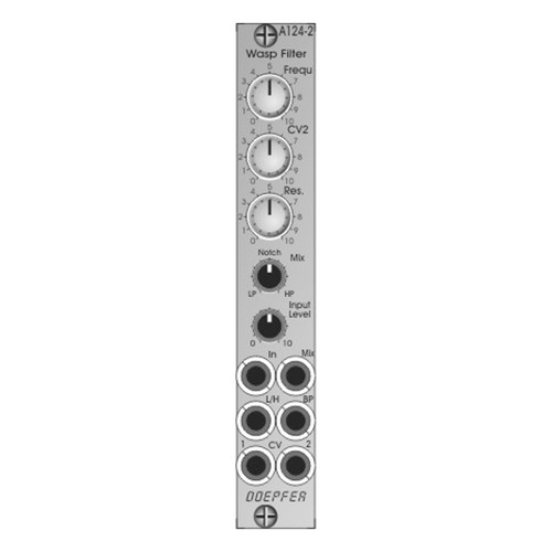Doepfer A124 Wasp Filter モジュラーシンセ　ユーロラック A-124 VCF5 Wasp Filter - A-100 Eurorack Modular Synthesizer