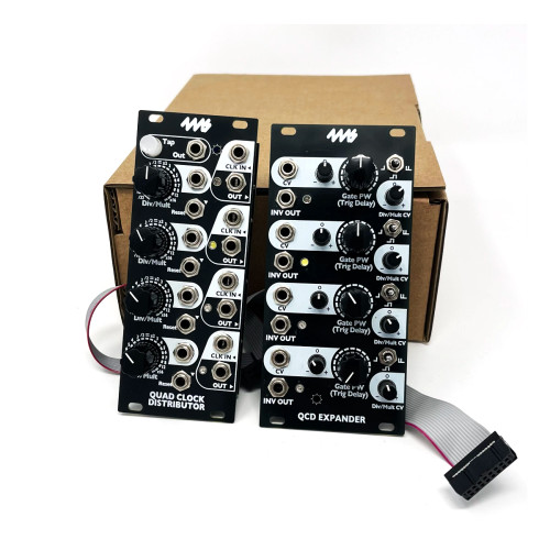 4ms Quad Clock Distributor Eurorack Module rev 2 (QCD) at Signal 4ms Quad Clock Distributor Eurorack Module rev 2 (QCD) at Signal
