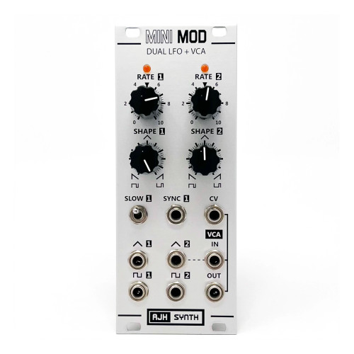 AJH Synth MiniMod Dual LFO + VCA Eurorack Module (Pre-owned)