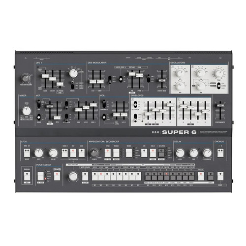 UDO Audio Super 6 Hybrid Analogue Polyphonic Synth - Desktop (B-stock)