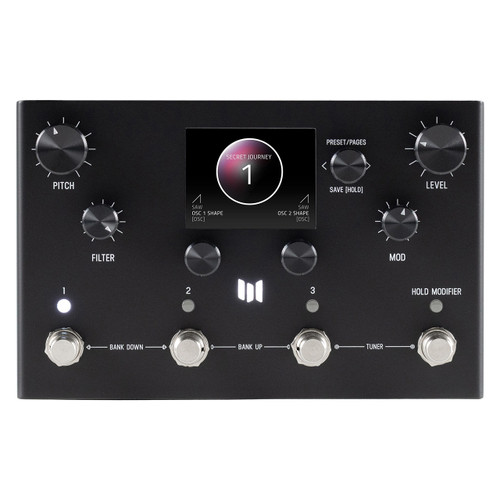 Meris Enzo X Modular Synthesizer Pedal (Ltd Edition Black) Meris Enzo X Modular Synthesizer Pedal (Ltd Edition Black)