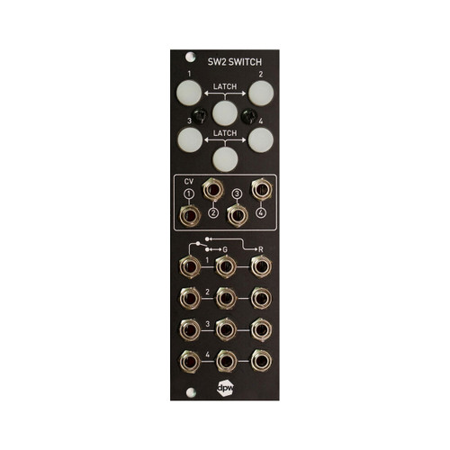 DPW Design SW2 Switch Eurorack Quad Bidirectional Switch Module