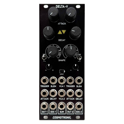 Cosmotronic Delta V Eurorack Envelope & VCA Module (Rev. 2) (Pre-owned)