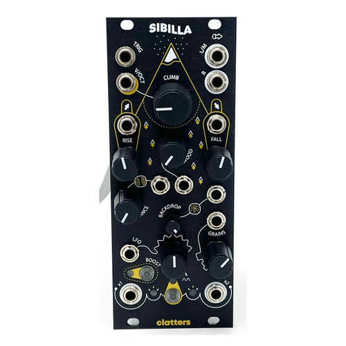 Clatters Machines Sibilla Eurorack Stereo Oscillator Module (Black) (Pre-Owned)