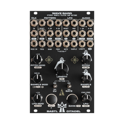 Bastl Instruments Citadel Wave Bard Eurorack Sample Player Module