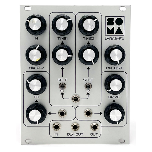 Soma Laboratory Lyra-8 FX Eurorack Effect Processor Module (Silver) (Pre-owned)