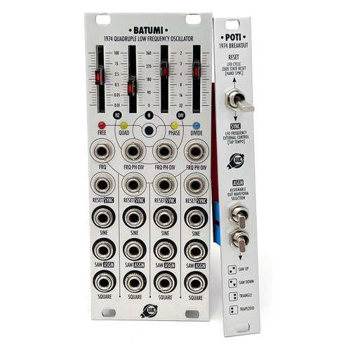 XAOC Devices Batumi II Eurorack Quad LFO Module at Signal Sounds