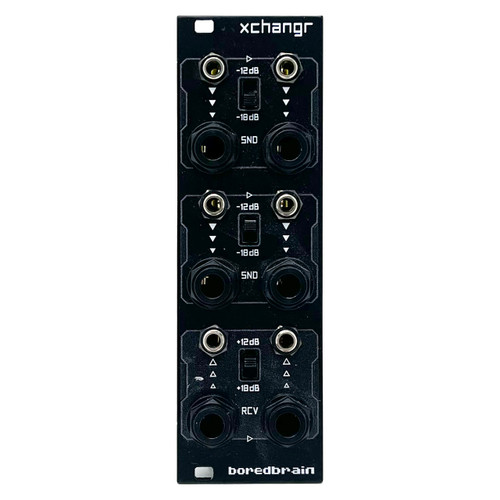Boredbrain Music Xchanger Eurorack Stereo FX Processor Interface Module (Pre-owned)