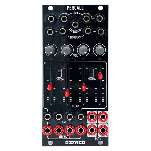 Befaco Percall Eurorack Quad VCA/Envelope Generator Module (Pre-owned)