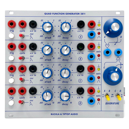 TipTop Audio 281t Quad Function Eurorack Module (Buchla) (Pre-owned)