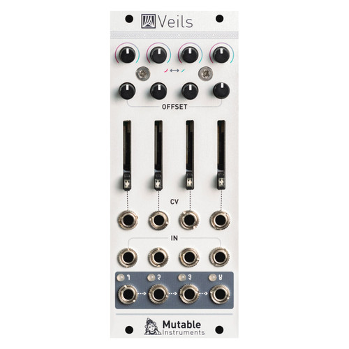 Mutable Instruments Veils Eurorack Quad VCA Module (2020)