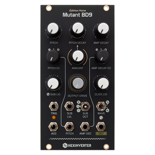 Hexinverter Electronique Mutant BD9 Eurorack Drum Module