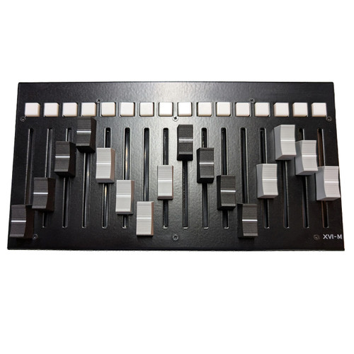 Michigan Synth Works XVI-M Desktop MIDI Fader Controller No LED (Black)