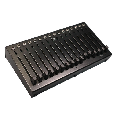 Michigan Synth Works XVI Desktop MIDI Fader Controller No LED (Black)