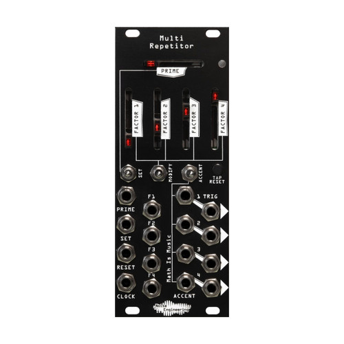 Noise Engineering Multi Repetitor Eurorack Trigger Sequencer Module (Black)