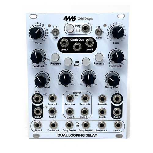 4ms Dual Looping Delay Eurorack Module (DLD) (Pre-owned)