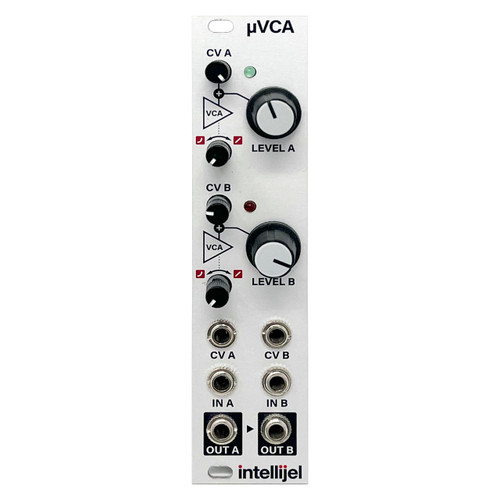 Intellijel uVCA Dual VCA Eurorack Module (Pre-owned)