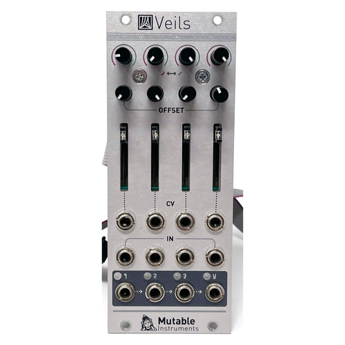 Mutable Instruments Veils Eurorack Quad VCA Module (2020) (Pre-owned #2)