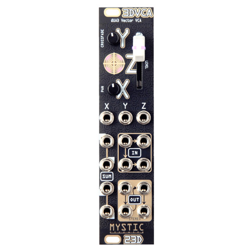 Mystic Circuits 3DVCA Eurorack Module (Limited Edition Black)