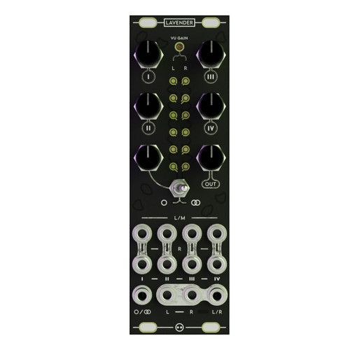NOH Modular Lavender Eurorack Stereo Mixer Module