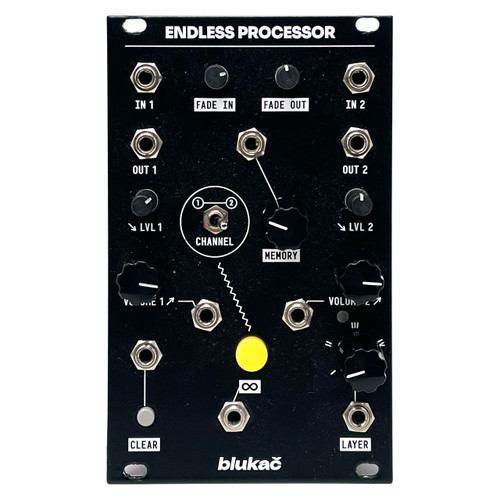 Blukac Endless Processor Eurorack Module (Black) (Pre-owned)