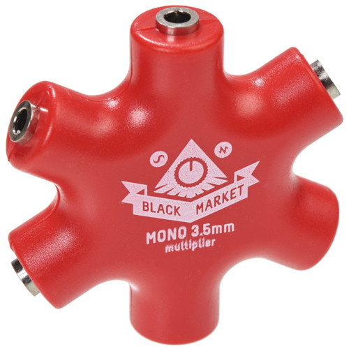 Black Market Modular Monomult Cable Splitter Passive Mult (Red)