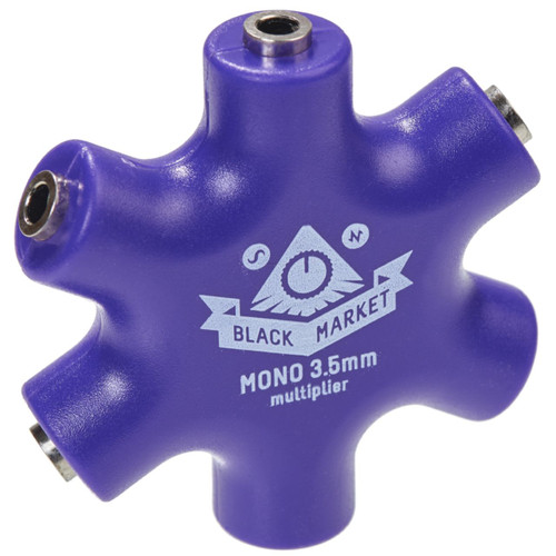 Black Market Modular Monomult Cable Splitter Passive Mult (Violet)