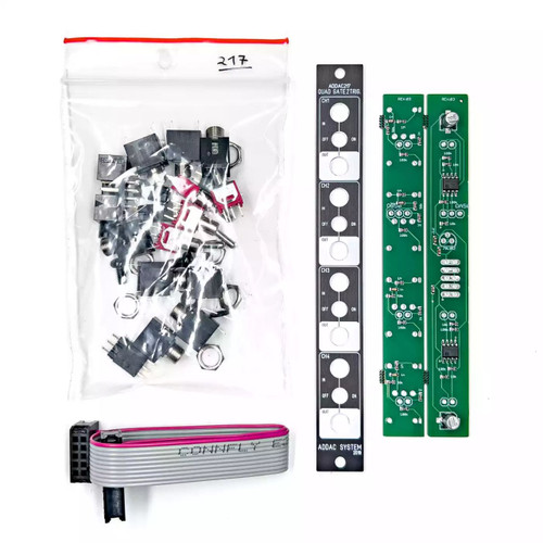 ADDAC 217 Quad Gate to Trigger DIY Eurorack Module (ADDAC217)