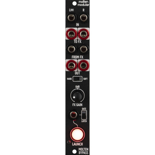 Befaco Molten Bypass Eurorack Stereo Bypass Gate Control Module