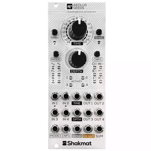 Shakmat Modular Aeolus Seeds DIY Eurorack Quadraphonic Modulation Processor Module