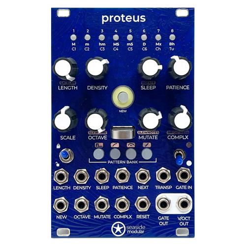 Seaside Modular Proteus Eurorack Generative Sequencer Module (Pre-owned)